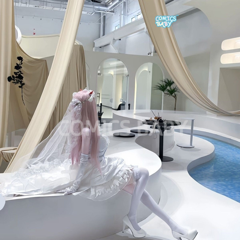 DARLING in the FRANXX 02  DFXX02 cosplay costume เกม อะนิเมะ คอสเพลย์ Anime Halloween Uniform国家队