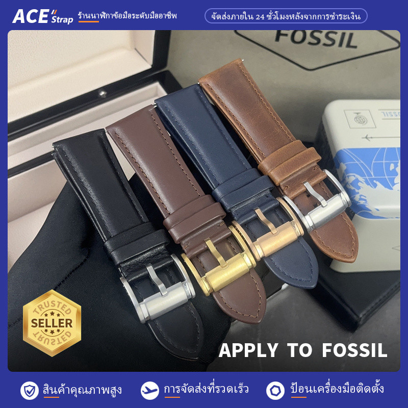 เหมาะสำหรับสายนาฬิกา FOSSIL หนัง 26mm เข้าคู่กับ BQ2219