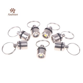 [แฟชั่น] 2 ชิ้นไฟ LED Luminated พวงกุญแจจี้ไฟอิเล็กทรอนิกส์ท…
