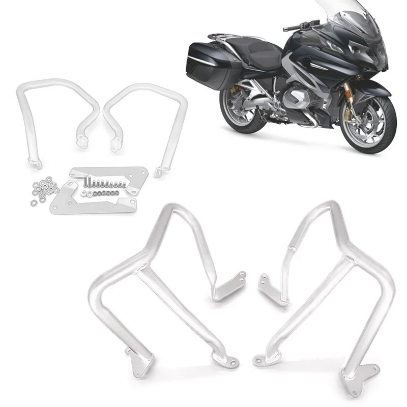 GM 2023 New R1250RT Highway Front Or Rear Engine Guard Side Saddlebag Crash Bars Bumper Protector Fi