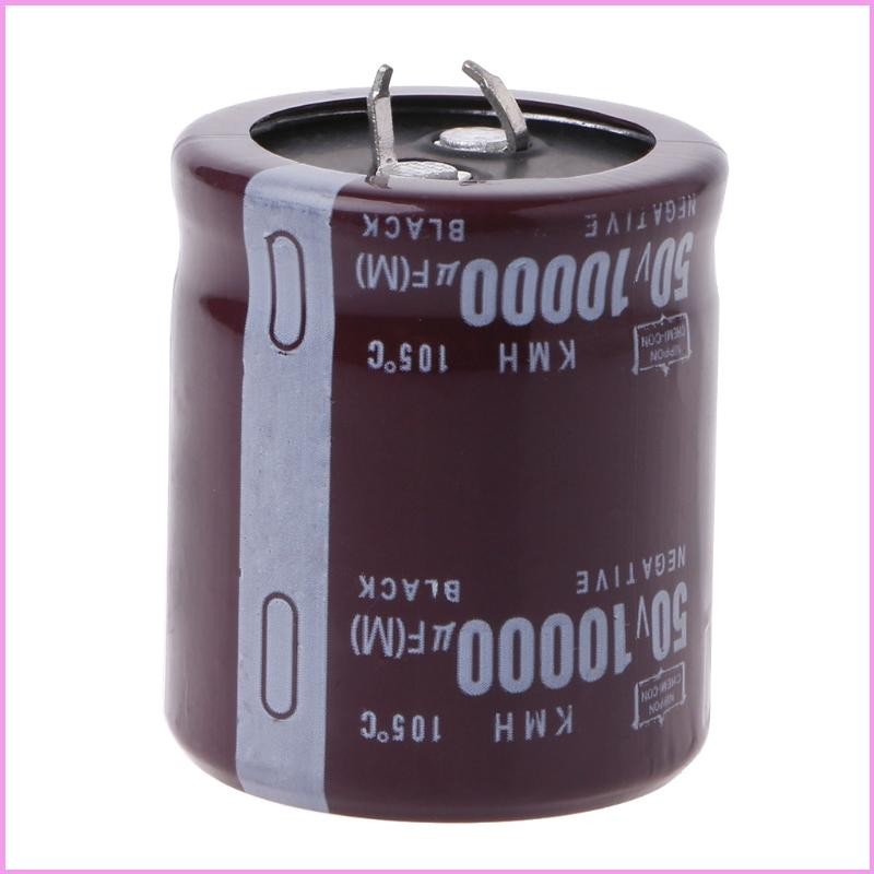 Cinn 10000uF 50V 105°C Power Electrolytic Capacitor Snap Fit