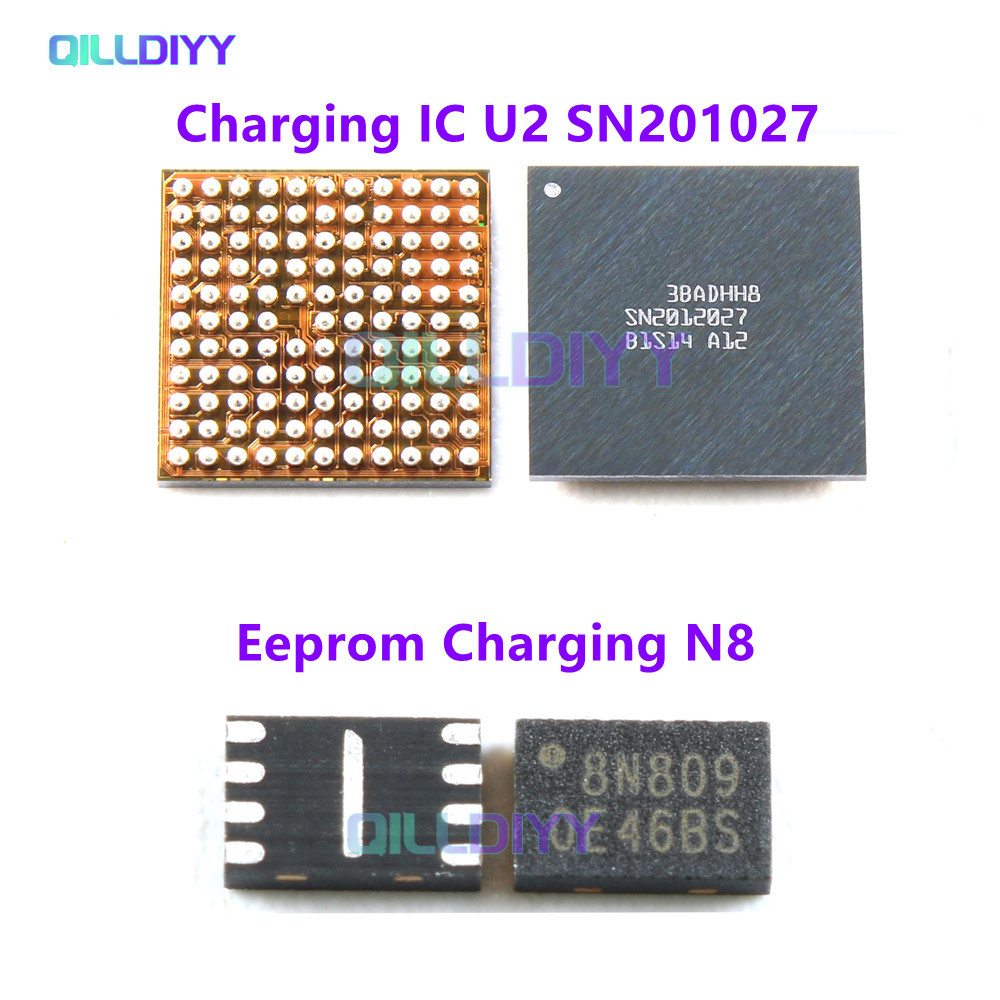 U2 SN 1 ชิ้น2012027 +8N( Q4ee) ชุด IC ชาร์จ Eeprom สําหรับ iPhone 15 16 Series 15Pro 15ProMax 16 Plu