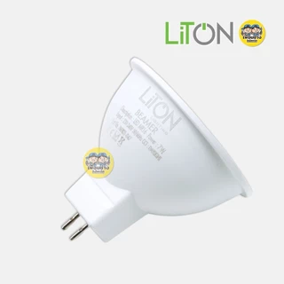 LiTON หลอดไฟ LED MR16 รุ่น BEAMER ขั้ว GU5.3 7W แรงดันไฟฟ้า 220V แสงขาว แสงวอร์ม หลอดแอลอีดี หลอดไฟ