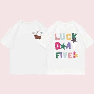 (จัดส่งภายใน 24 ชั่วโมง)BOOM Shopee 🐶 เสื้อยืด oversize ลายการ์ตูนหมาน่ารักพร้อมตัวอักษรสำหรับผู้หญิง คอตตอนแท้ S-XXXL