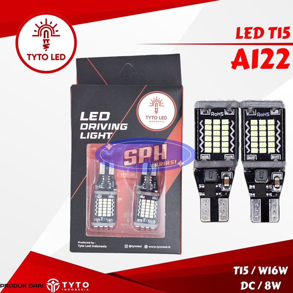 T15 TITO A122 W16W 48SMD 8 วัตต์ DC ซ็อกเก็ตแผ่นไฟเลี้ยว
