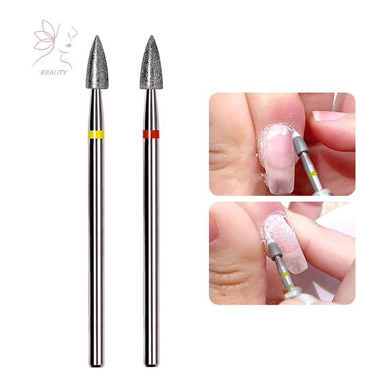 [maybeauty] สว่านเล็บ Bits 3/32 Bullet Nail Bits เครื่องตัดกัดไฟฟ้าสําหรับเล็บโรตารี่ Cuticle ทําความสะอาดเล็บเครื่องมือ {TH}