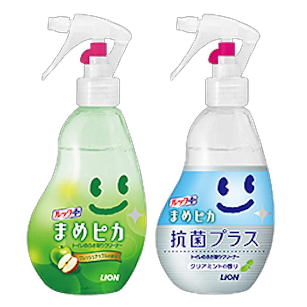 Lion Mamepika สเปรย์ทำความสะอาดขอบชักโครก สะอาดหมดจด หอมสดชื่น 210 ml.
