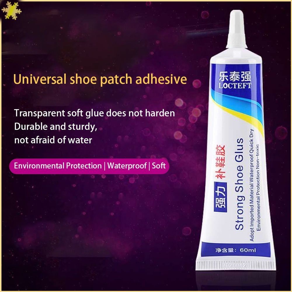 [LBE] Locteft กาวติดรองเท้า น้ำยากันน้ำ รองเท้าหนัง รองเท้ากีฬา กาวพิเศษ 60ml