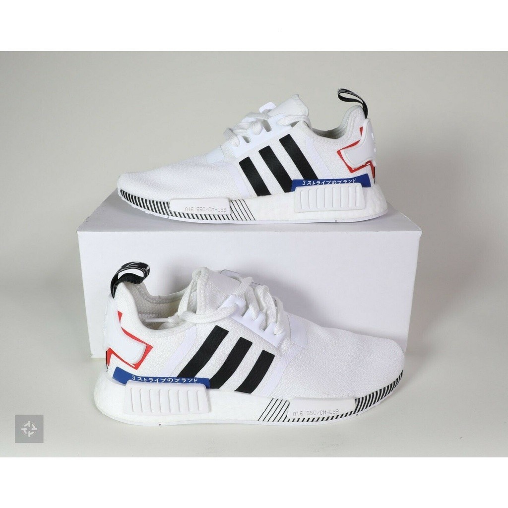 Adidas NMD R1 V2 Olympics Spectoo รองเท้าวิ่งจ๊อกกิ้ง สีดํา สีขาว สไตล์ญี่ปุ่น