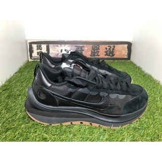 Sacai x Nike Vaporwaffle Joint All Black Pure Black Deconstruction รองเท้าลําลอง สําหรับผู้ชาย ผู้หญิง DD1875-001