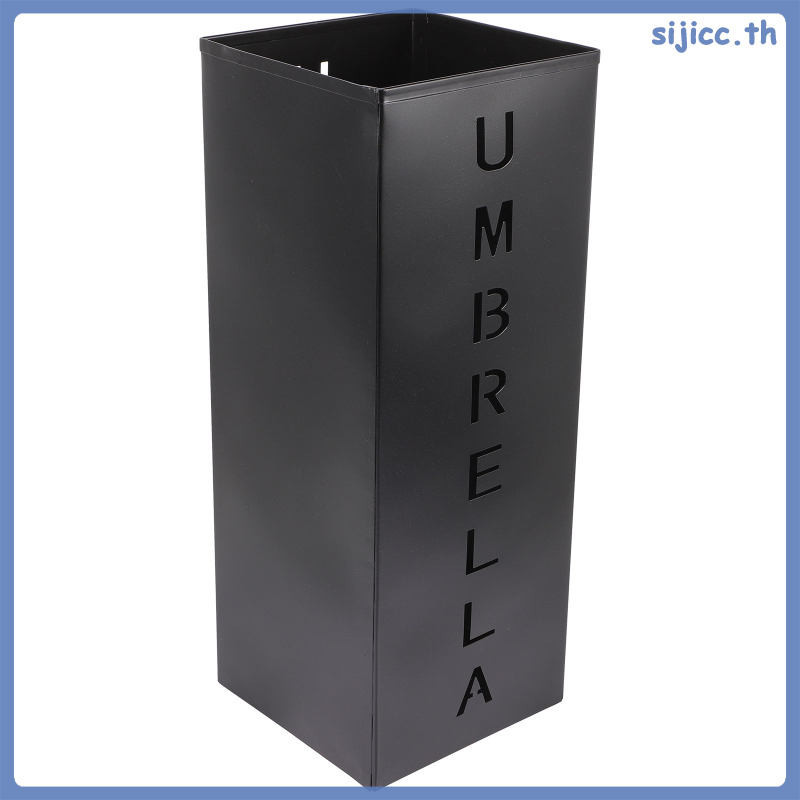 Sijicc ขาตั้งร่ม ทรงสี่เหลี่ยม กันฝน สําหรับวางร่ม ตกแต่งโรงแรม กลางแจ้ง ออฟฟิศ เด็ก