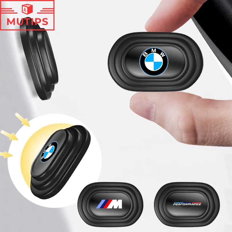 BMW M Performance ประตูรถกันกระแทก ปะเก็นดูดซับแรงกระแทก ปะเก็นโช๊คอัพยาง กันเสียง สติกเกอร์ประตูรถ G20 F10 E46 F30 E39 G30 E60 E90 X1 E84 645ci E63 E36 E30 X3 F25 X3 G01 X1 F48 F32 F34 E92 G22 F44 IX3 I4 IX