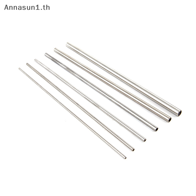 Annasun ท่อสเตนเลส 304 ทรงกลม 250 มม. สีเงิน TH