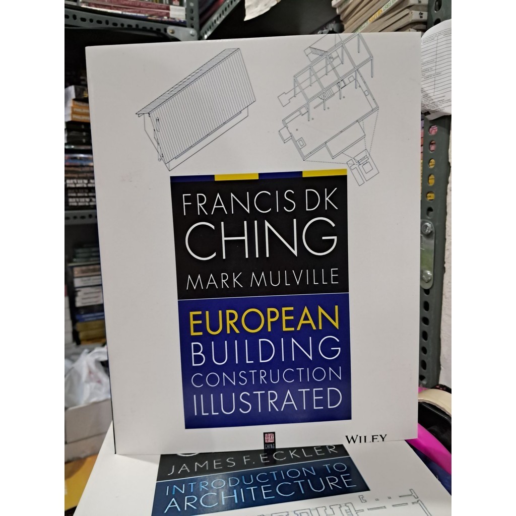 การก่อสร้างอาคารยุโรป ภาพประกอบโดย Francis dk Ching (หนังสือ)