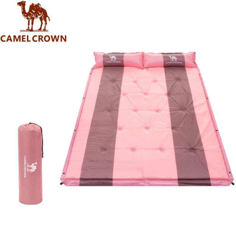 Camel Crown เต็นท์ กลางแจ้ง เบาะนอน แบบพกพา เบาะลมอัตโนมัติ หนา กันความชื้น ที่นอนลม