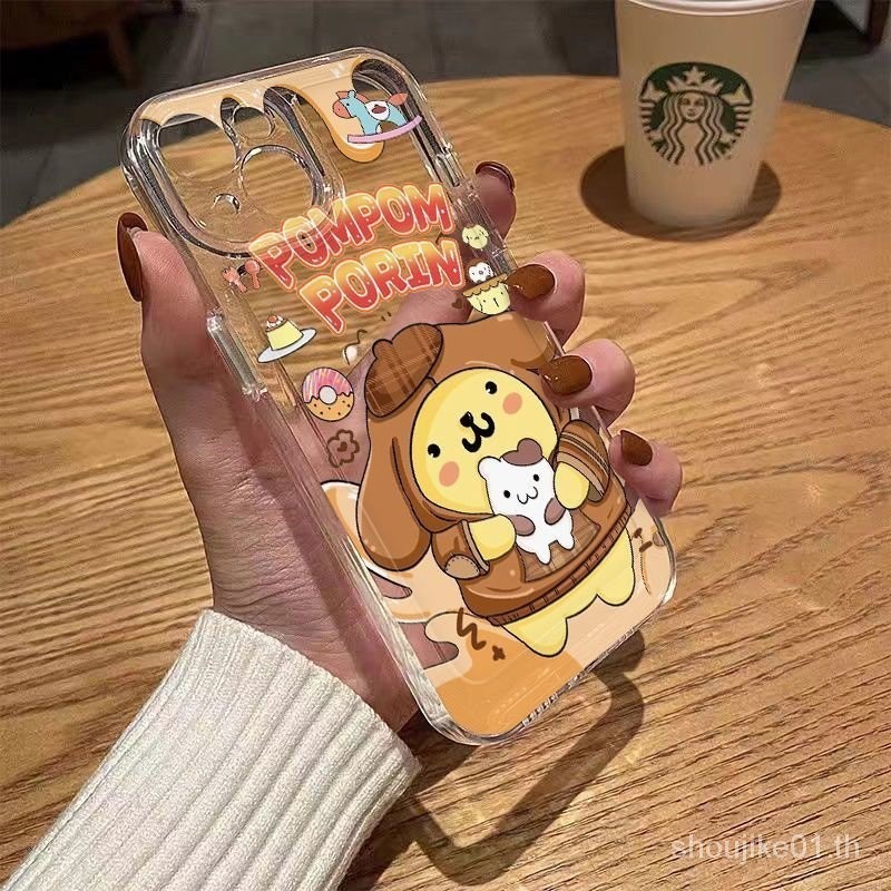 เคสโทรศัพท์มือถือ กันกระแทก ลายสุนัขพุดดิ้ง สีน้ําตาล เรียบง่าย สําหรับ Apple Iphone 15 14promax 13 12 11 xs xr NKBJ
