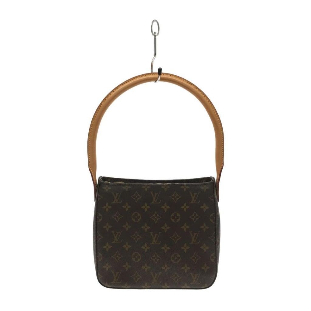 LOUIS VUITTON Tote Bag Monogram Looping MM Brown PVC Patterned all over Direct from Japan Secondhand