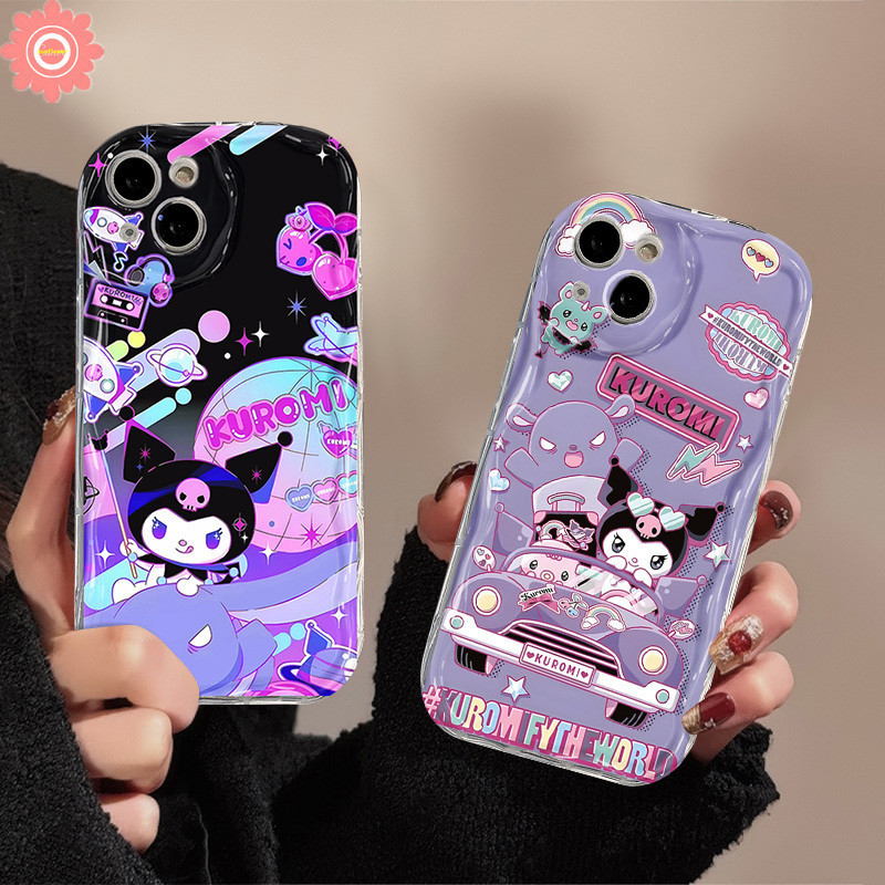 เคสโทรศัพท์มือถือ ลายการ์ตูนดิสนีย์คุโรมิน่ารัก 3D สําหรับ Redmi 12C A1 12 13C 10A 9C 10 9A 10C A2 9T 9 Note 11 10 12 8 11s 10s 9 Pro Max Poco X5 M3 Mi 11 12 Lite ฝาครอบขอบโค้ง