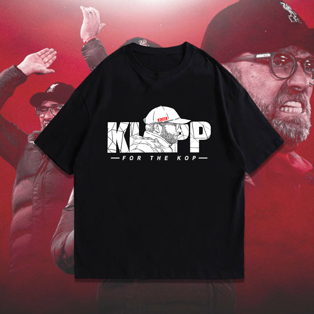 【เสื้อเจอร์เก้น คล็อปป์】ลิเวอร์พูล เสื้อทรงหลวมลำลอง