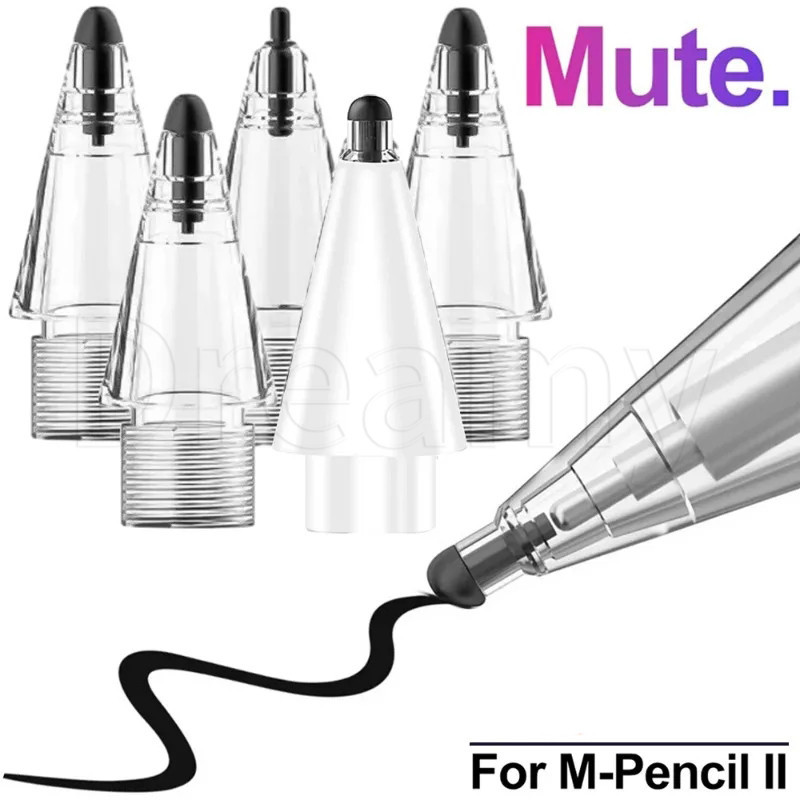 หัวปากกาสไตลัส โลหะ ลดเสียงรบกวน ทนต่อการสึกหรอ สําหรับ Huawei M-Pencil 2