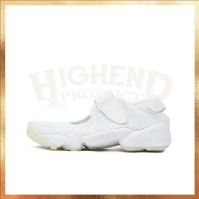Sepatu Nike Air Rift White Women 100% Original 848386-100 - 36.5