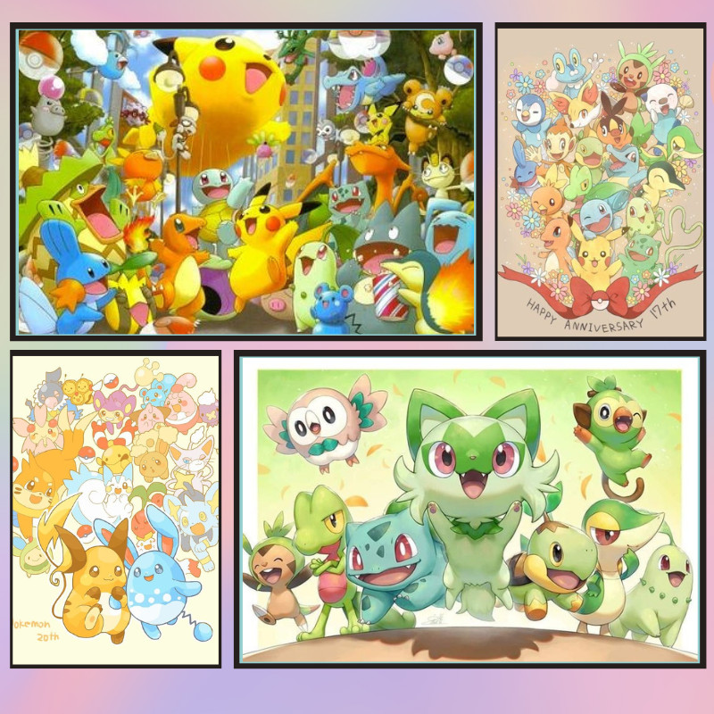 📣พร้อมส่ง📣【Pokémon】jigsaw puzzle-จิ๊กซอว์-300-1000-ชิ้น- ชิ้นของเด็ก จิ๊กซอว์ไม้ 1000 ชิ้น จิ๊กซอว์ 1000 ชิ้นสำหรับผู้ใหญ่ จิ๊กซอ จิ๊กซอว์ 500 ชิ้น🧩33-16 จิ๊กซอว์ 1000 ชิ้น สำหรับ ผู้ใหญ่ ตัวต่อจิ๊กซอว์ จิ๊กซอว์ การ์ตูน