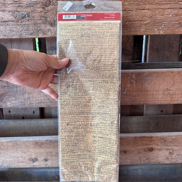 7 กระดาษทิชชู่ Gypsies Collage - ชีวิต (สําหรับศิลปะสลับ, สื่อผสม, Decoupage)