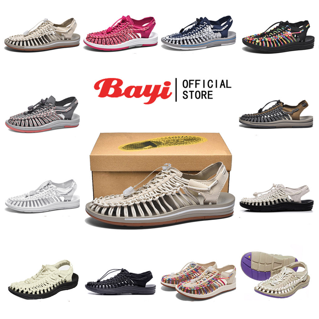 🔥 Bayi🔥 [จัดส่งด่วน] 🚀 [1-2 วัน] kenen รองเท้าชายหาดสำหรับบุรุษและสตรี รองเท้าสาน 35-44