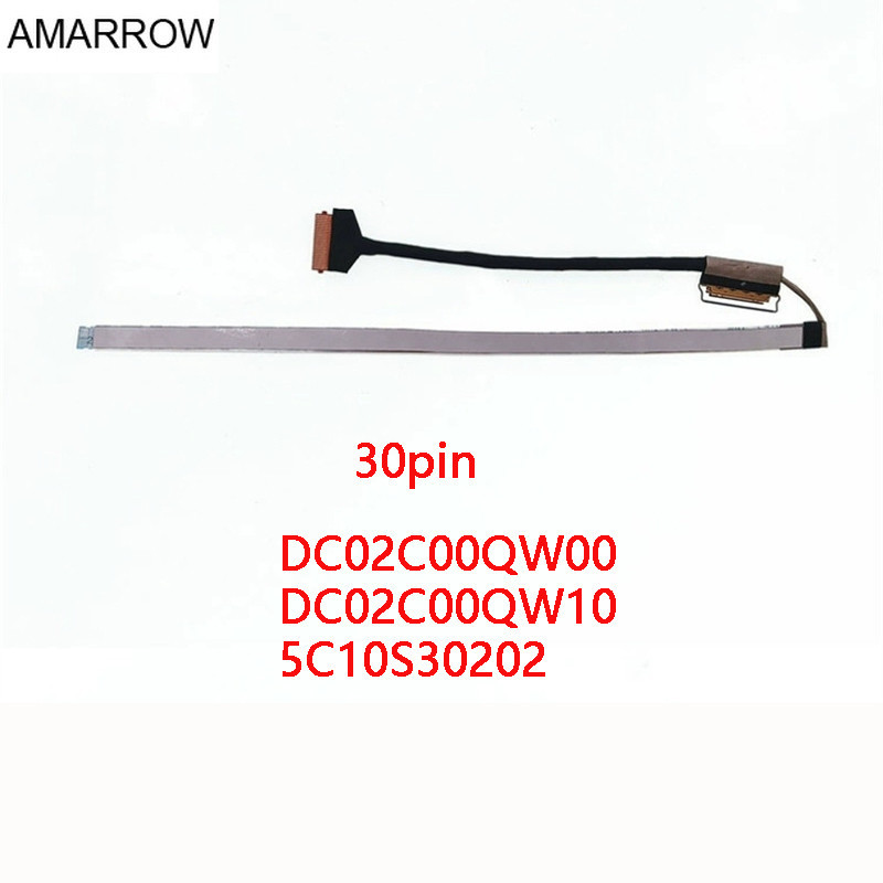 สายเคเบิลหน้าจอแล็ปท็อป LCD LCD LCD LCD สําหรับ LENOVO IdeaPad 3-14ITL6 82H7 3-14ALC6 14ADA6 82KT 20