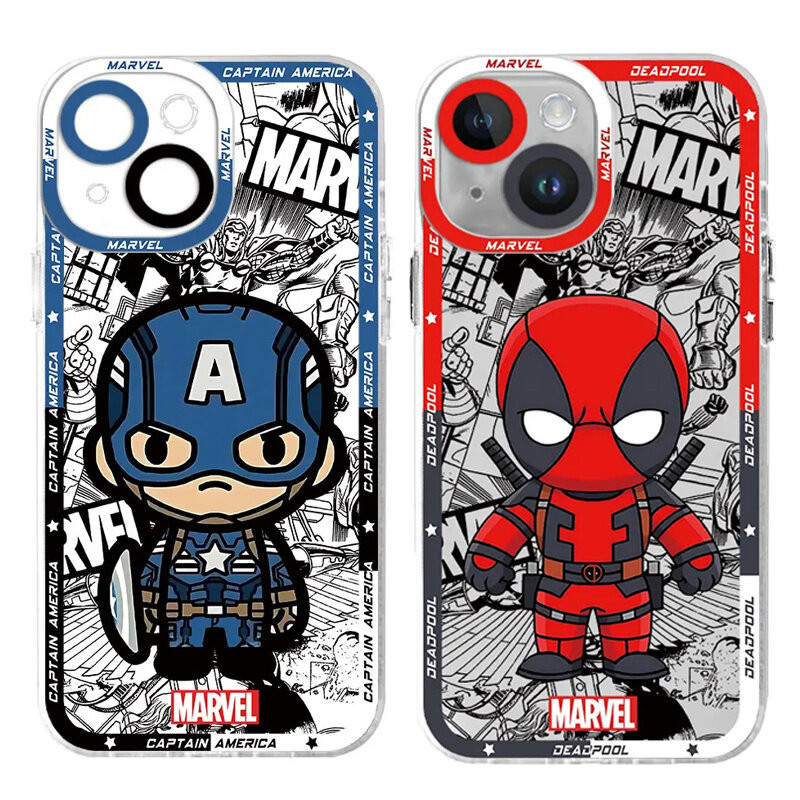 เคสโทรศัพท์มือถือ แบบนิ่ม ลายการ์ตูนสไปเดอร์แมน เวน่อม สําหรับ iPhone 11 12 13 14 15 Pro Max PLUS 12 13 Mini XR X XS Max 8 7 6 6S PLUS 5 5S