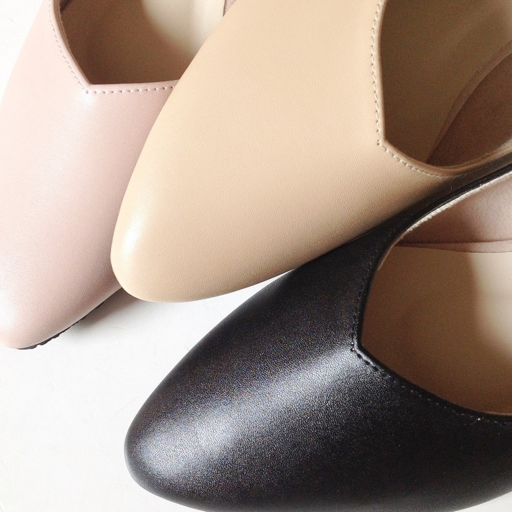 รองเท้าส้นสูง (สินค้าใหม่ จัดโปรพิเศษ) รองเท้าคัชชูส้นสูง รองเท้าสีดำ งานกล่องคุณภาพดี