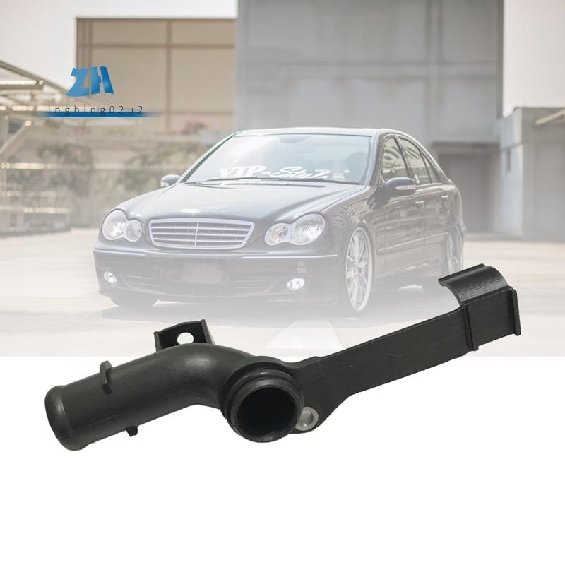 ท่อน้ําหล่อเย็นเครื่องยนต์ พลาสติก สีดํา สําหรับ Mercedes Benz C230 W203 M271 A 2712001352