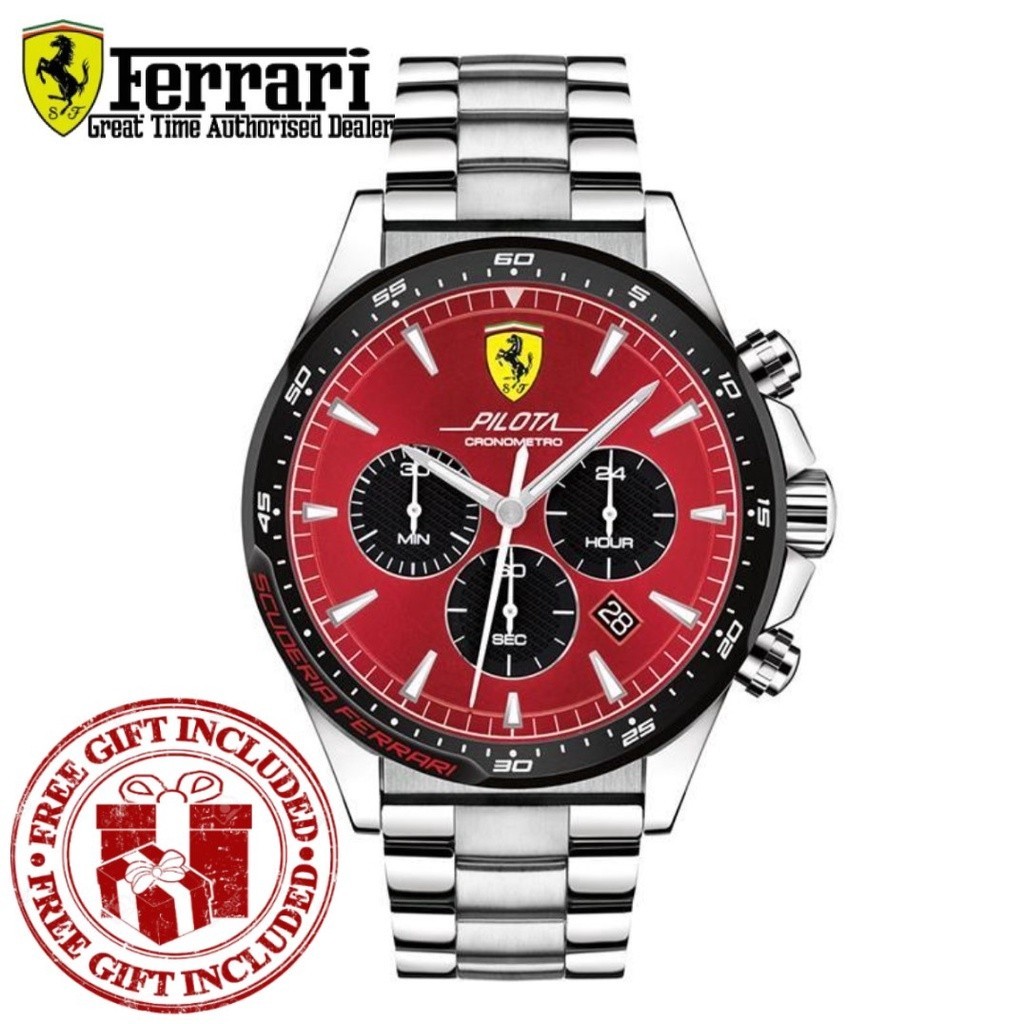 นาฬิกาข้อมือ Scuderia Ferrari 0830619 นักบิน