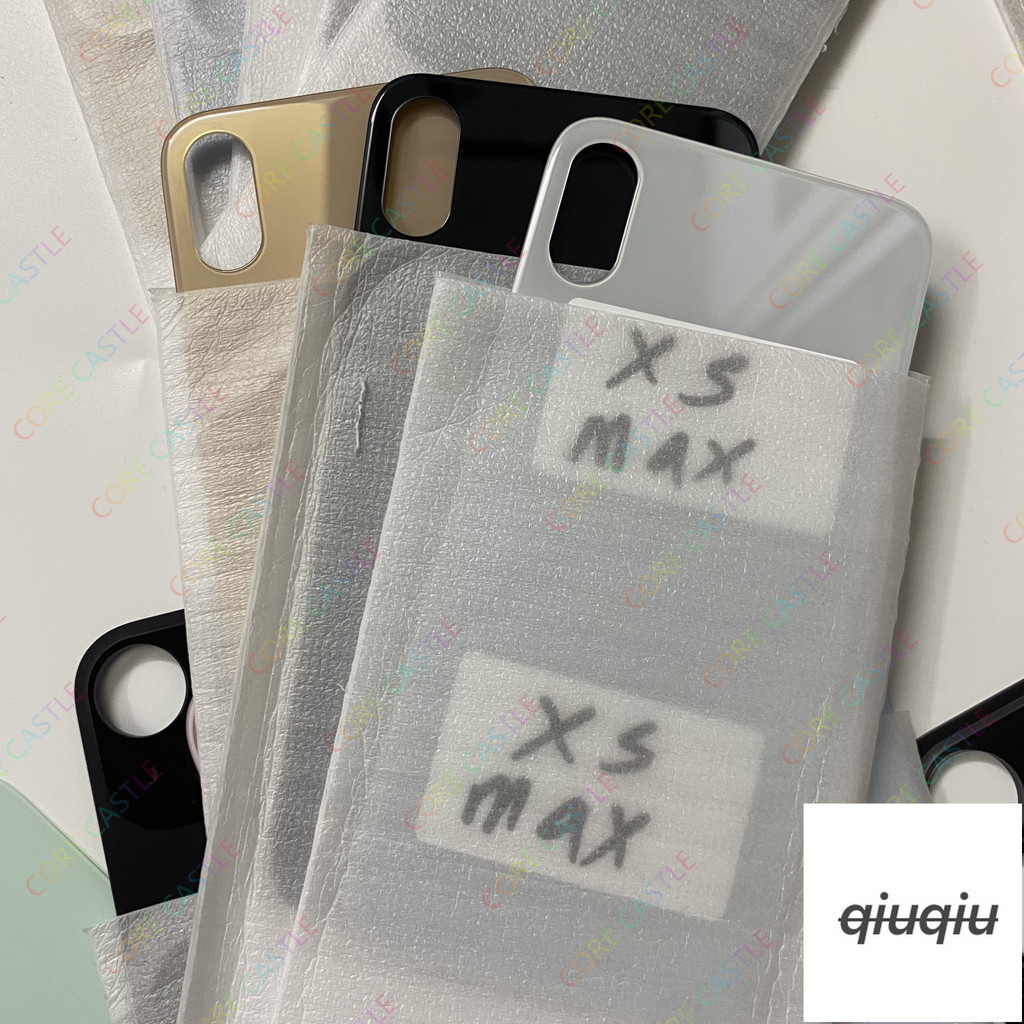 ใหม่ ฝาครอบแบตเตอรี่ ด้านหลัง คุณภาพสูง สําหรับ iPhone XS Max
