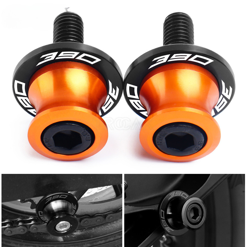 สกรูสวิงอาร์ม CNC อลูมิเนียม สีส้ม อุปกรณ์เสริม สําหรับรถจักรยานยนต์ Duke 390 2024 KTM Duke 390 duke390 2017-2023
