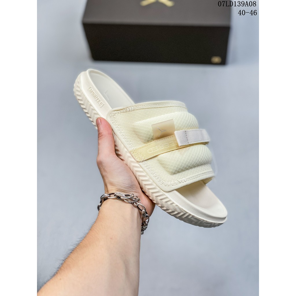 ต้นฉบับต้นฉบับ ✖️ ❀ ✅ NKAir Jordan Super Play Jordan รองเท้าแตะ AJ รองเท้าแตะกีฬา