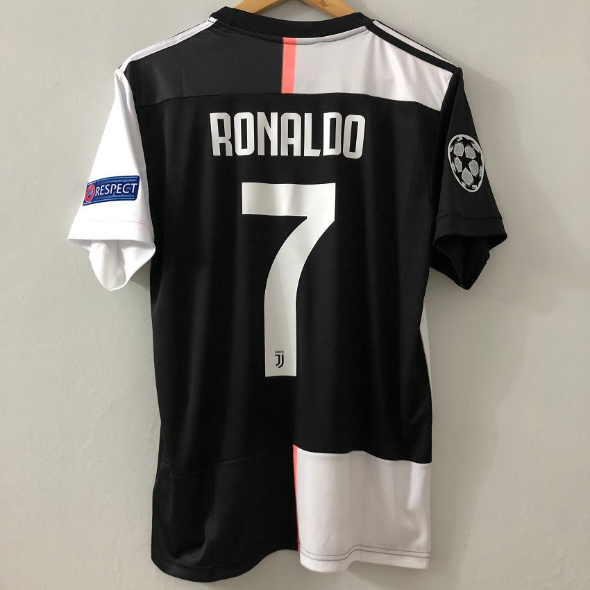 เสื้อฟุตบอล Juventus 2019/2020 สำหรับผู้ชาย ออกแบบโดย Dybala และ Ronaldo