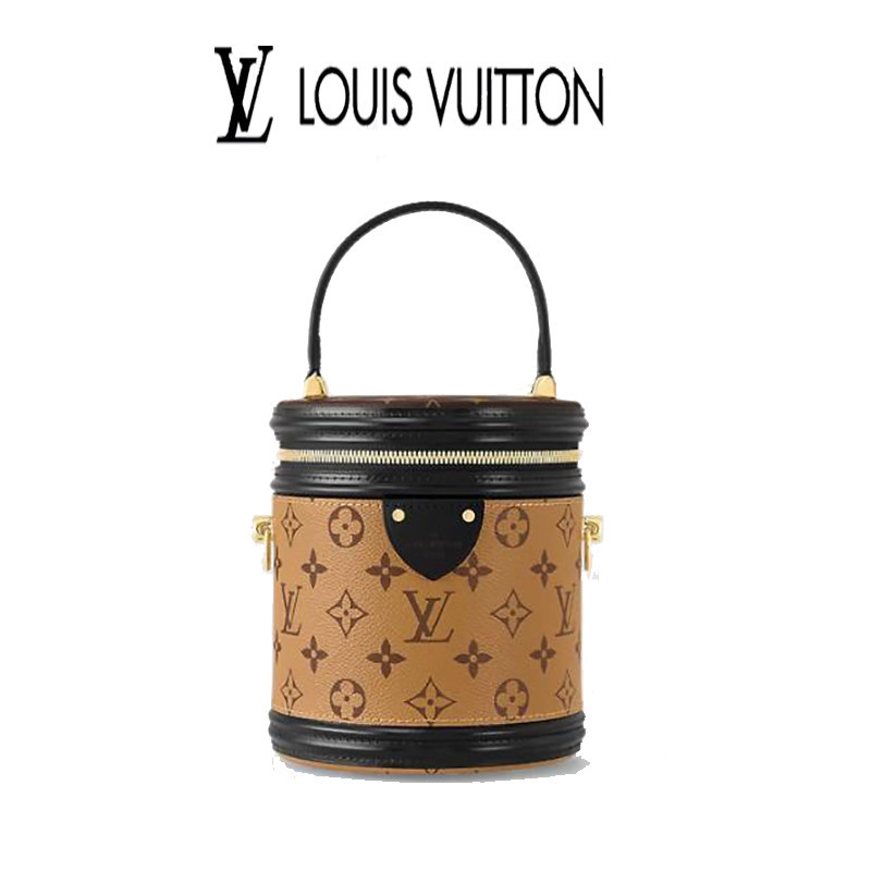 Louis Vuitton แท้ Cannes Handbags Fortune Bucket Crossbody Bag Women's Bag M43986