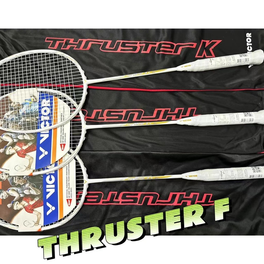 Victor Thruster F ไม้แบดมินตันคาร์บอน ยืดหยุ่น 4U G5 1 ชิ้น