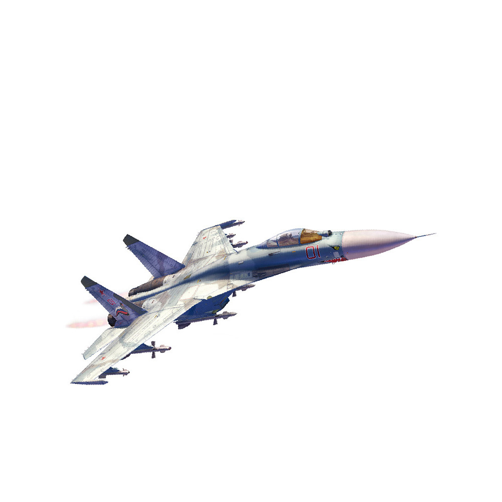 I6X3 48 Model Union Great Wall Assembly/1 เครื่องบิน Su-27