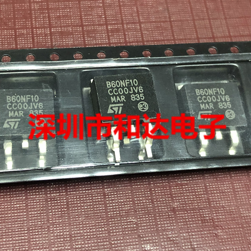 1-5pcs B60NF10 B11NM60 B11NK50Z B6NK90Z B14NK60Z B100NF03L B100NF04 B4NB80 TO-263 MOSFET แบรนด์เดิมใ