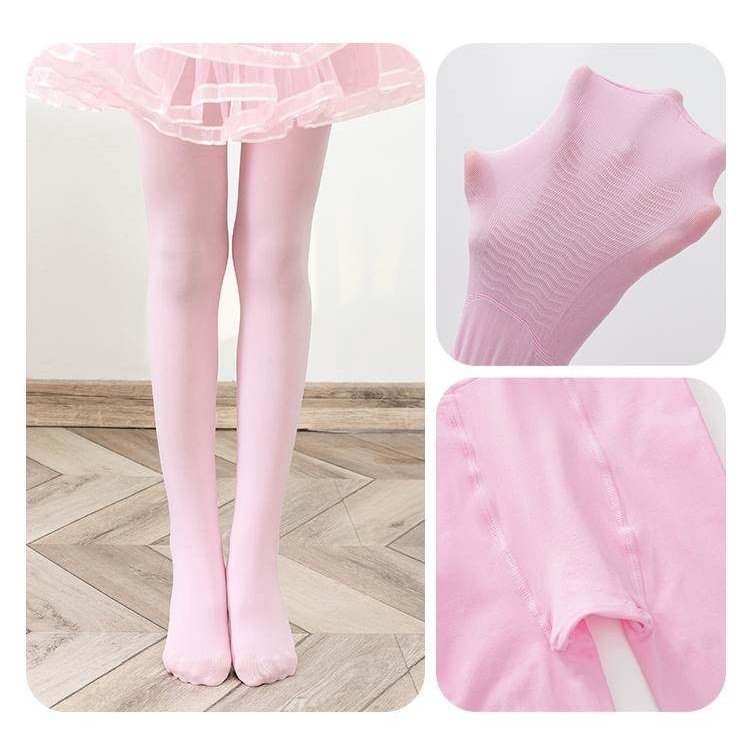 SWIMWEAR ถุงน่องเด็ก  ถุงนองบัลเลต์  เนื้อดี ยืดได้เยอะ ไม่บาง รุ่น A62 - รูปที่ 3