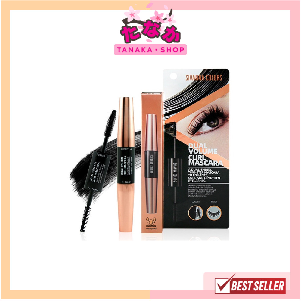 HF9020 SIVANNA COLORS DUAL VOLUME CURE MASCARA ซีเวนน่า คัลเลอร์ส ดูเอิล วอลุ่ม เคิร์ล มาสคาร่า
