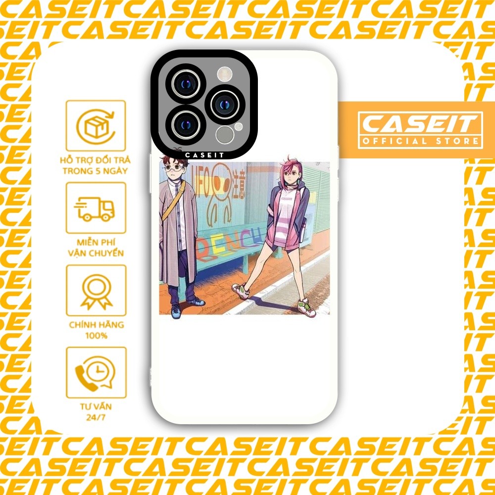 Samsung Xiaomi Oppo Caseit Square Edge iPhone Case ธีมอนิเมะ Dan Dan Dan Dan Dan Dan Dan Vu trang Su