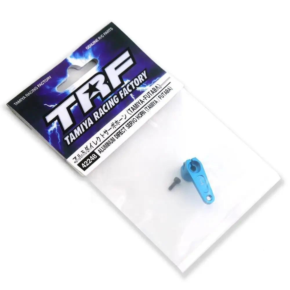 อลูมิเนียม TT01 TT02 XV02 25T พวงมาลัย Servo แขนความสูงพวงมาลัย Link Servo Part สําหรับ Tamiya 4248 RC รถอุปกรณ์เสริม