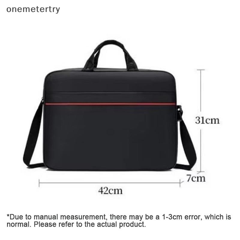 Onem กระเป๋าเอกสารกระเป๋าถือแบบพกพากระเป๋าคอมพิวเตอร์ธุรกิจ Commuting แล็ปท็อปเรียบง่าย PC Crossbody กระเป๋า n
