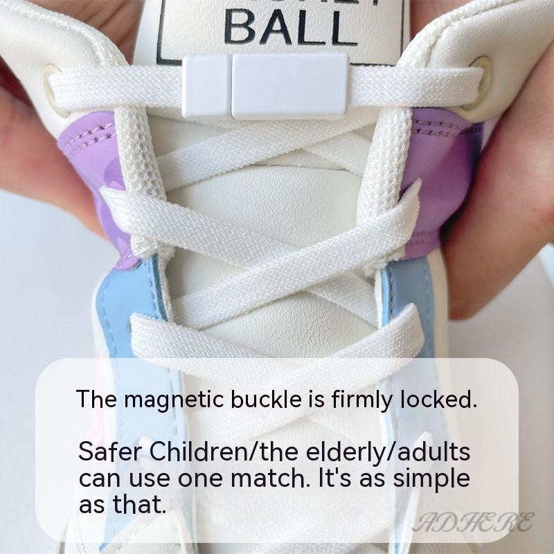เชือกผูกรองเท้าแบบแม่เหล็กยืดหยุ่น 2025 - ไม่ต้องผูก, ออกแบบทันสมัยและใช้งานง่าย - รูปที่ 7