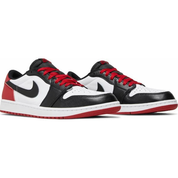 NikeAir Jordan 1 Low OG Black Toe สบาย ๆ  รองเท้า new