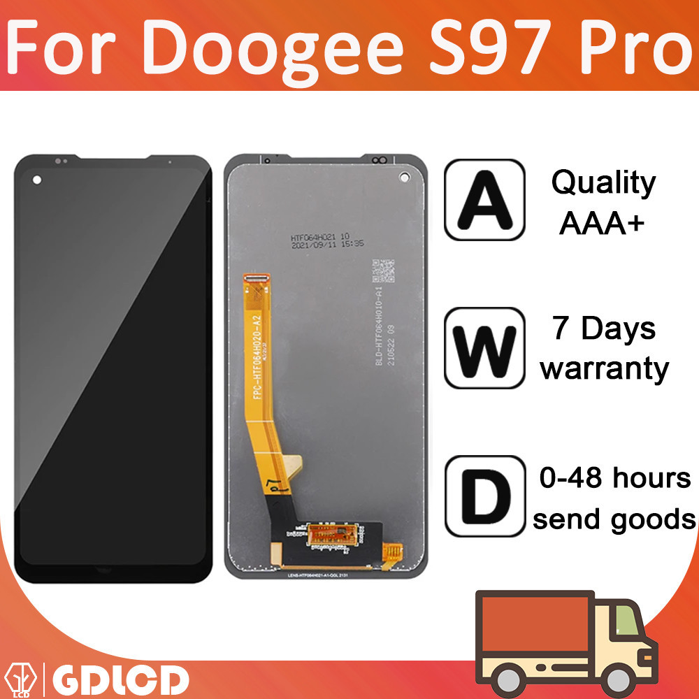อะไหล่หน้าจอสัมผัส LCD แบบเปลี่ยน สําหรับ Doogee S97 LCD S97 PRO