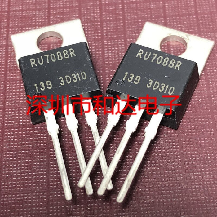 PART TOOL ORIGINAL RUCHIPS RU7088R RU7088 7088 N-Ch 70V 80A TO-220 - MADE IN CHINA